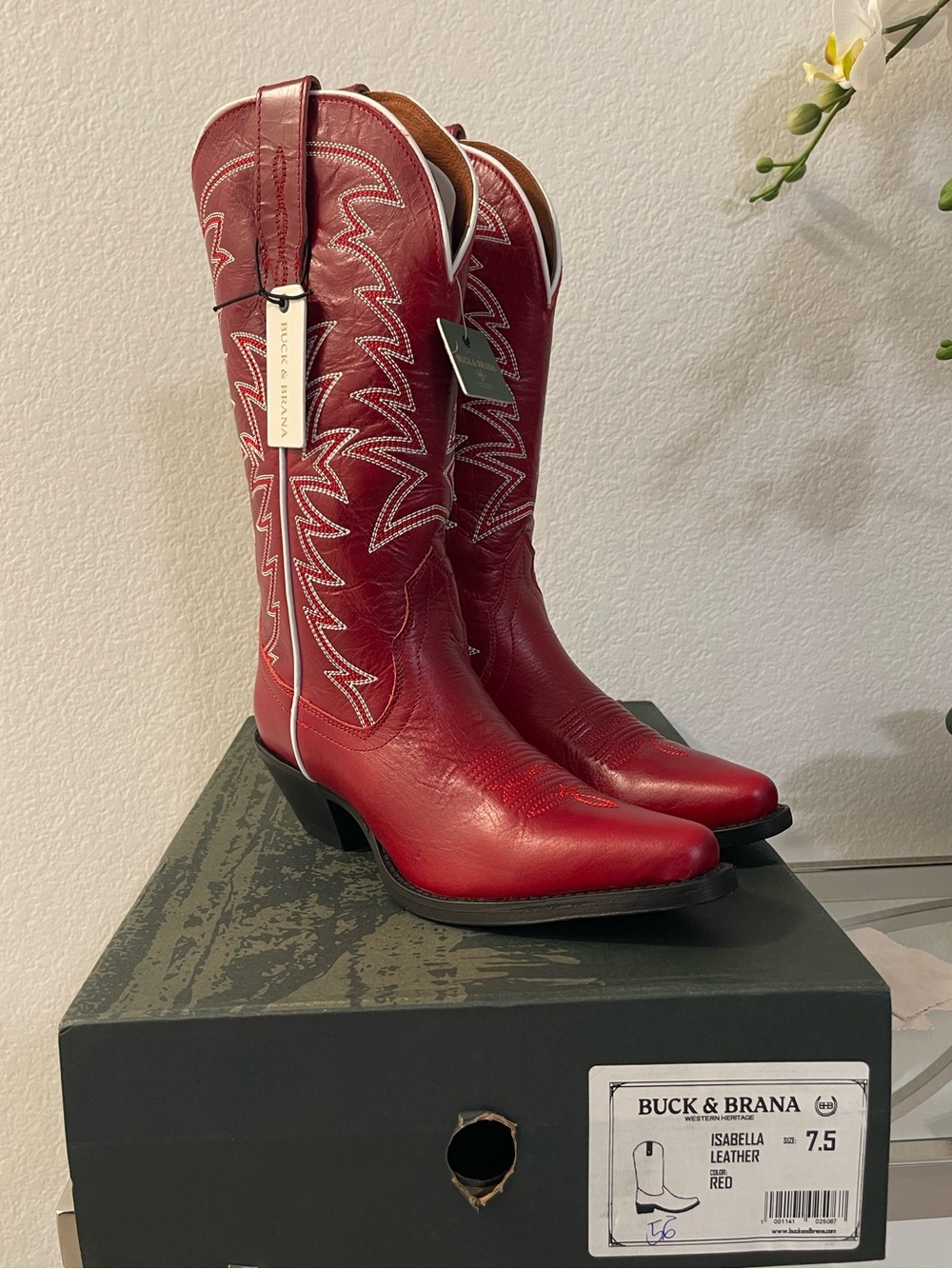 Buck and brana boots